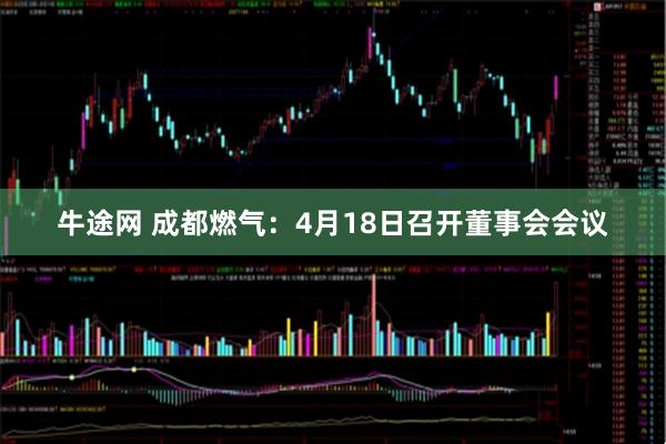 牛途网 成都燃气：4月18日召开董事会会议